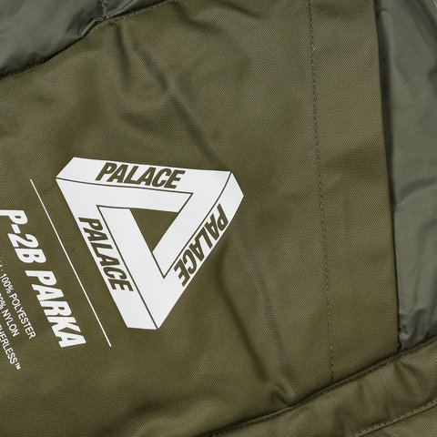 Palace P-2B CARGO PARKA OLIVE - Colorway