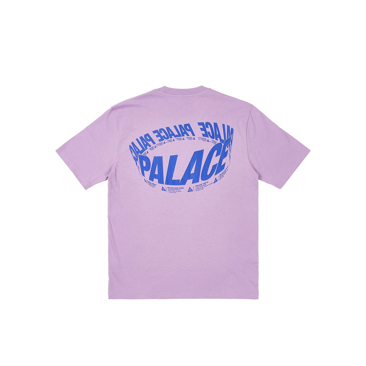 WRAPPER LOGO T-SHIRT LIGHT PURPLE