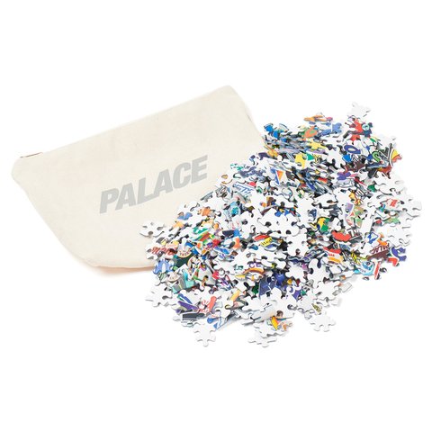 Palace STICKER PACK JIGSAW BLUE - Colorway