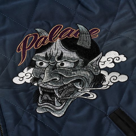 Palace FESTIVAL BOMBER JACKET BLACK - Colorway