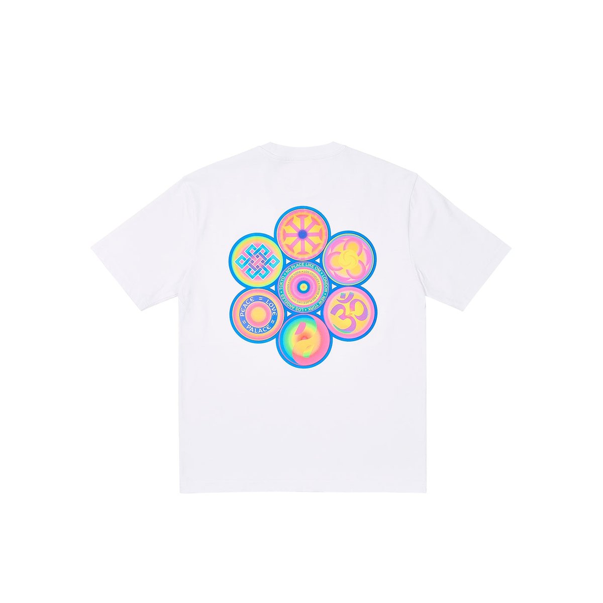 Palace PEACE OF MIND T-SHIRT WHITE (Ultimo 2023) - $48.00