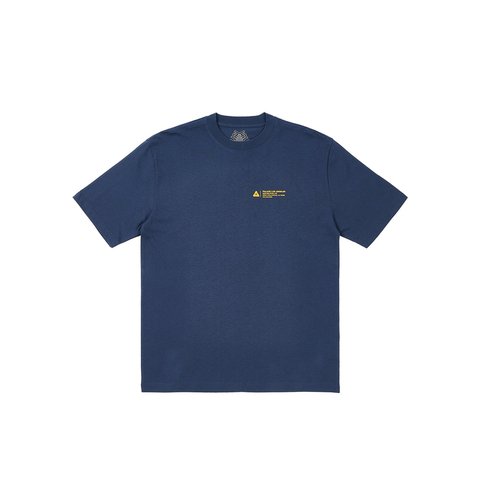 Palace WRAPPER LOGO T-SHIRT NAVY - Colorway