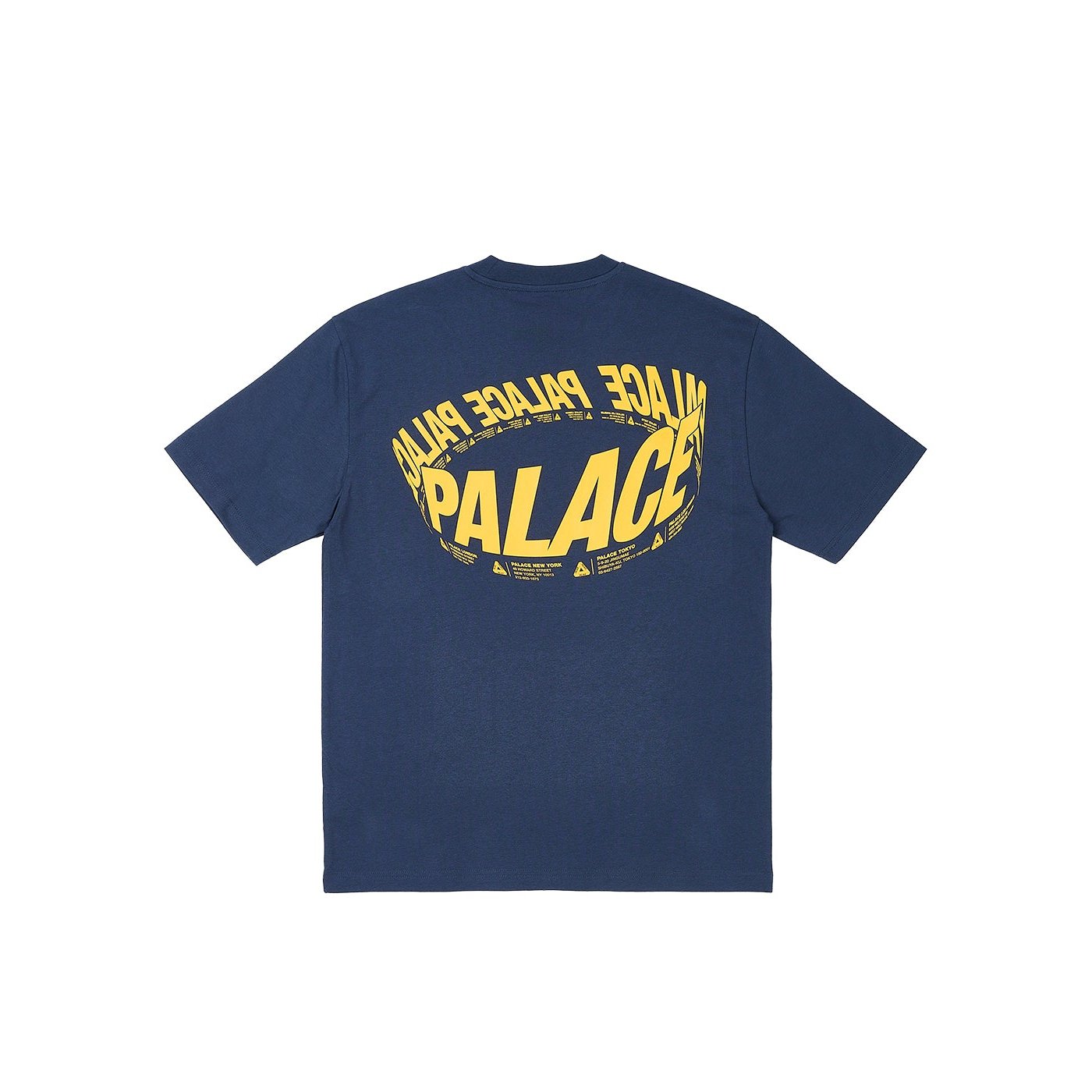 WRAPPER LOGO T-SHIRT NAVY
