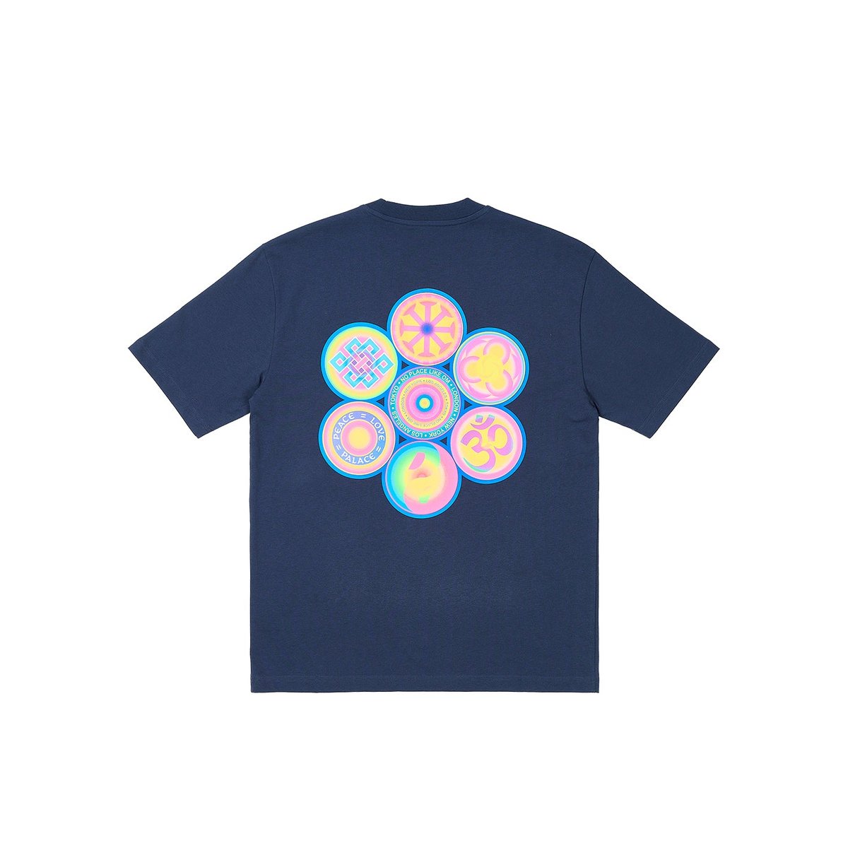 Palace PEACE OF MIND T-SHIRT NAVY (Ultimo 2023) - $48.00