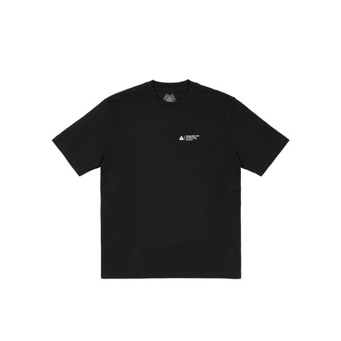 Palace WRAPPER LOGO T-SHIRT BLACK - Colorway