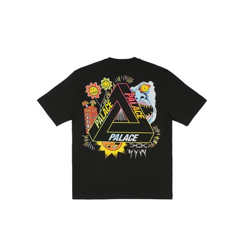 Palace TRI-LOTTIE T-SHIRT BLACK - $48.00