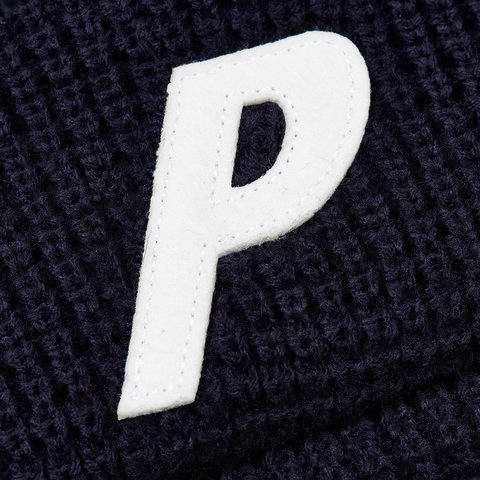 Palace ZIP OFF FACEWARMER P BEANIE NAVY - Colorway