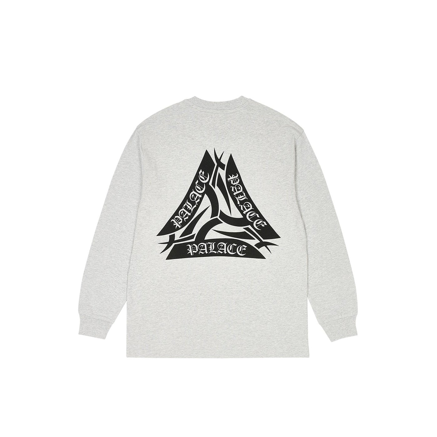 TRIBAL TRI LONGSLEEVE GREY MARL