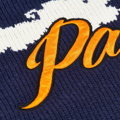 Palace DEMON COWICHAN KNIT BLUE - Colorway