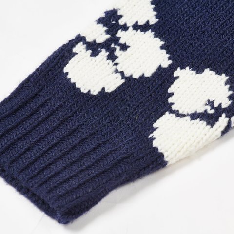 Palace DEMON COWICHAN KNIT BLUE - Colorway