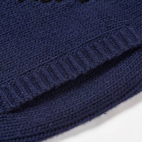 Palace DEMON COWICHAN KNIT BLUE - Colorway