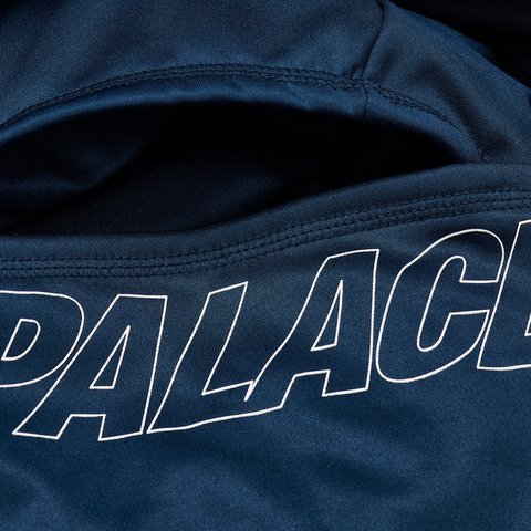 Palace FACEMASK THERMAL HOOD NAVY - Colorway