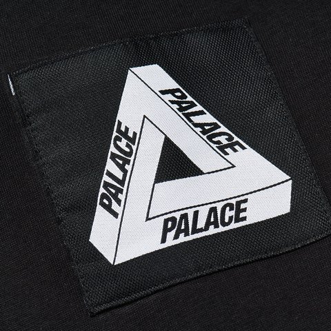 Palace FACEMASK THERMAL HOOD BLACK - Colorway