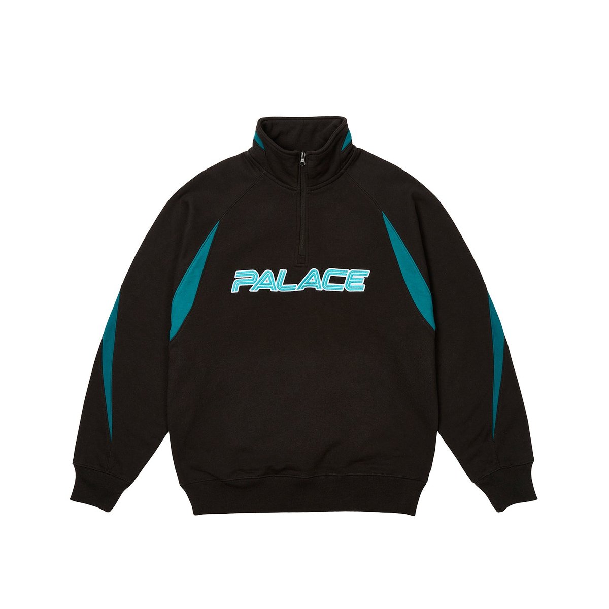 Palace ISN'T IT 1/4 ZIP BLACK (Ultimo 2023) - $158.00