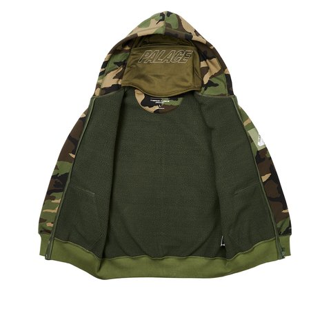 Palace FACEMASK THERMAL HOOD CAMO - Colorway