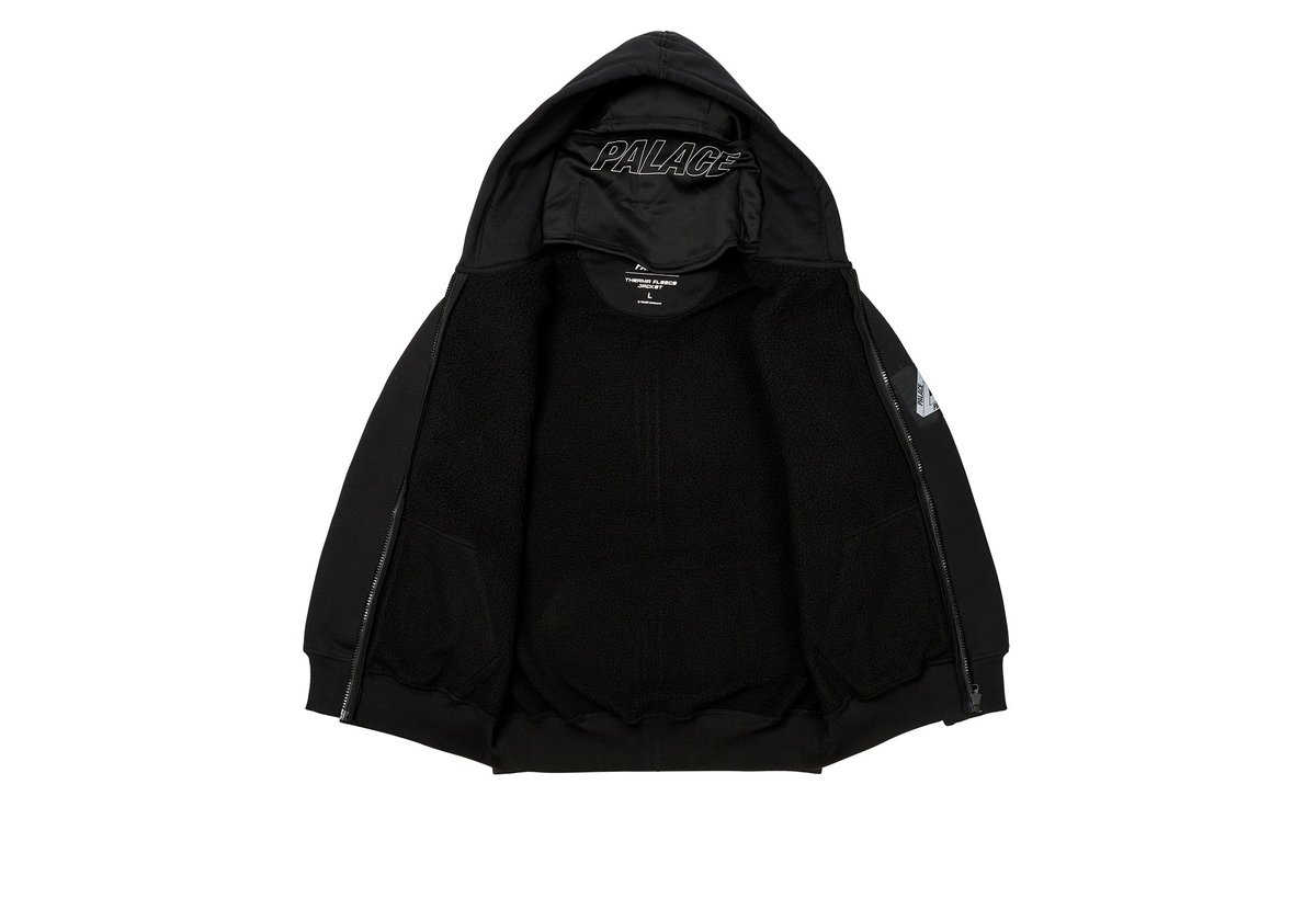 FACEMASK THERMAL HOOD BLACK - Ultimo 2023 - Palace
