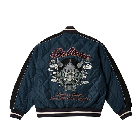 Palace FESTIVAL BOMBER JACKET BLACK - Colorway