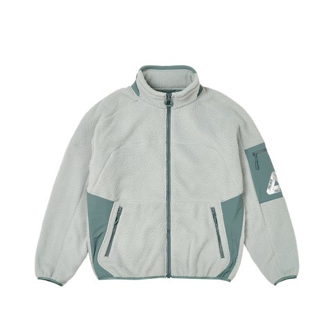 Palace THERMALITE FLEECE JACKET GREY - $268.00