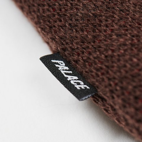 Palace HORNY NEIN CUFF BEANIE NICE BROWN - Colorway