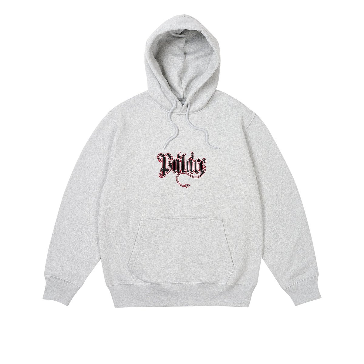 Palace HORNY HOOD GREY MARL (Ultimo 2023) - $158.00