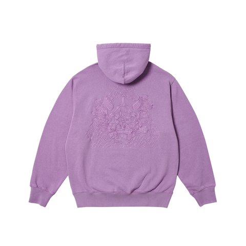 Palace DEMON HOOD LIGHT PURPLE - Colorway