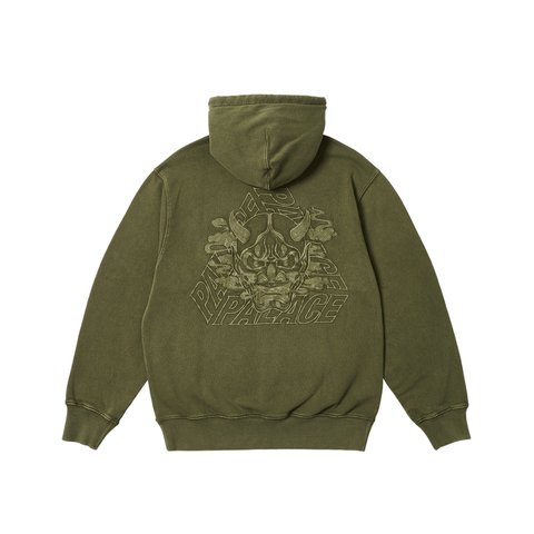 Palace DEMON HOOD THE DEEP GREEN - Colorway