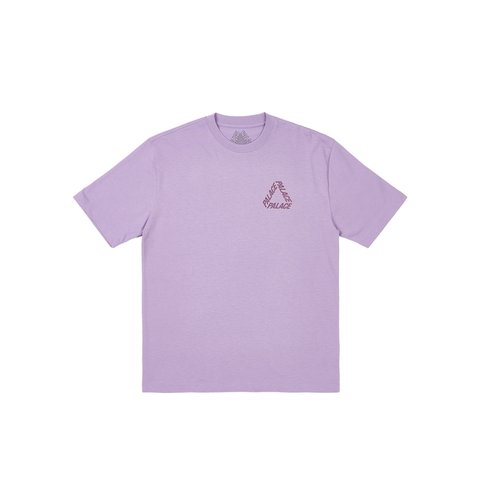 Palace DEMON P3 T-SHIRT LIGHT PURPLE - Colorway