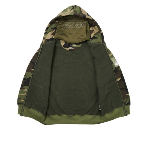 Palace FACEMASK THERMAL HOOD CAMO - Colorway
