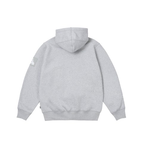 Palace FACEMASK THERMAL HOOD GREY MARL - Colorway