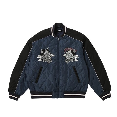 Palace FESTIVAL BOMBER JACKET BLACK - Colorway