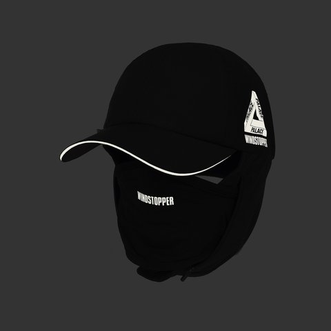 Palace GORE-TEX INFINIUM WINDSTOPPER MASK 6-PANEL BLACK - Colorway