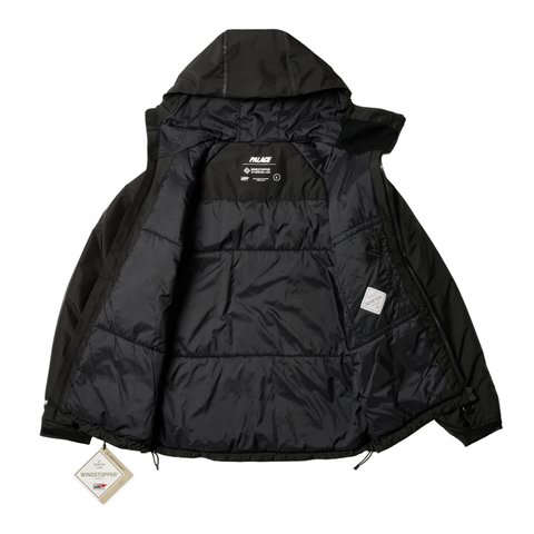 Palace GORE-TEX WINDSTOPPER MASK JACKET BLACK - Colorway