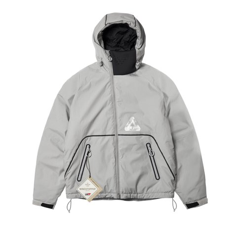 Palace GORE-TEX WINDSTOPPER MASK JACKET GHOST GREY - Colorway