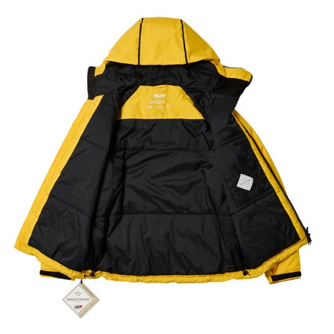Palace GORE-TEX WINDSTOPPER MASK JACKET YELLOW - Colorway