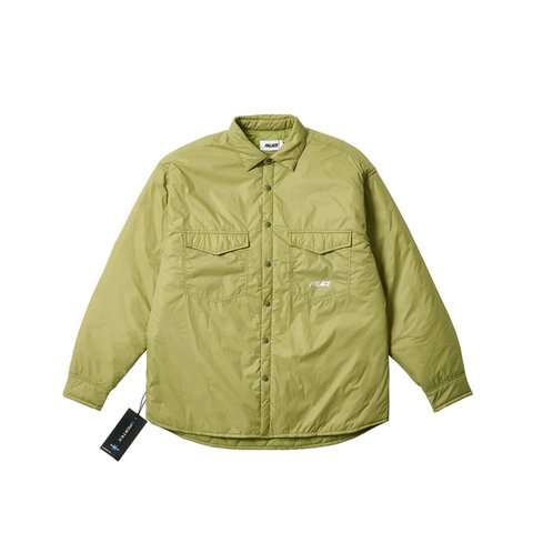 Palace INSULATED PERTEX SHIRT OLIVE - Colorway