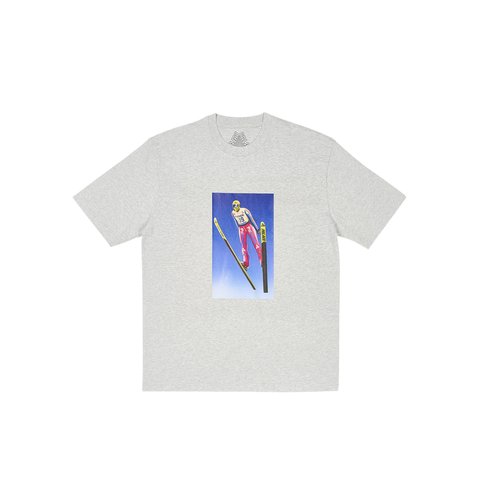 Palace LIFT OFF T-SHIRT GREY MARL - Colorway