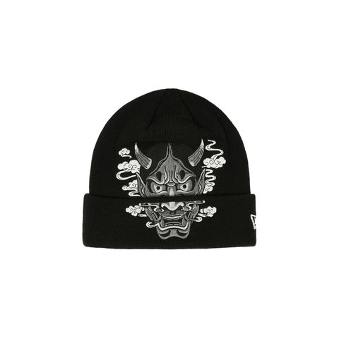 Palace MASKS NEW ERA BEANIE BLACK - Colorway