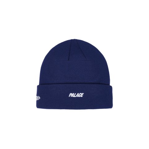 Palace MASKS NEW ERA BEANIE BLUE - Colorway