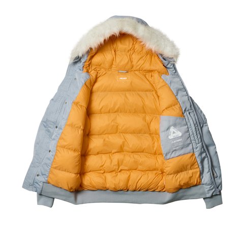 Palace P-2B CARGO PARKA ICE GREY - Colorway