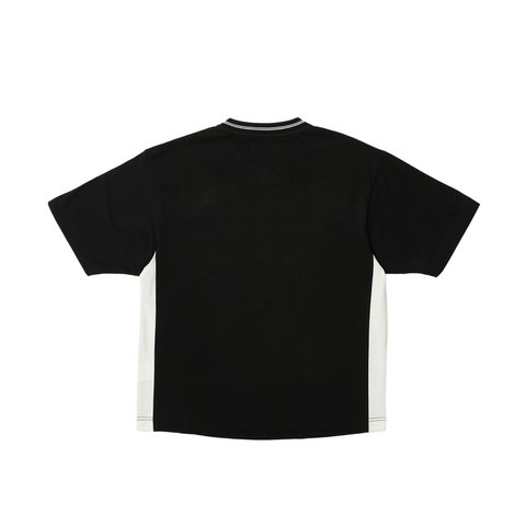 Palace PANEL V-NECK JERSEY BLACK - Colorway