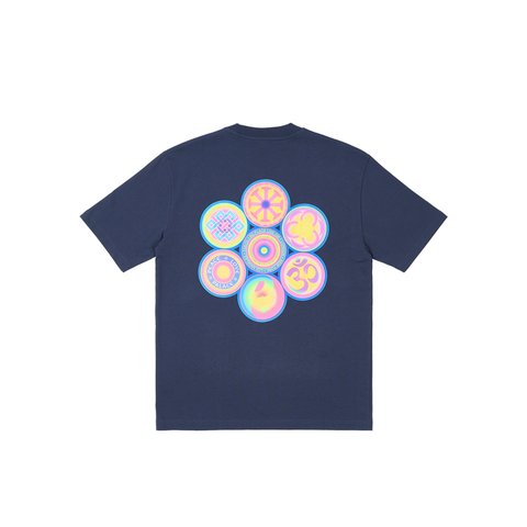 Palace PEACE OF MIND T-SHIRT NAVY - Colorway