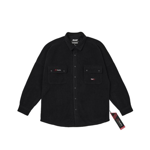 Palace POLARTEC DROP SHOULDER SHIRT BLACK - Colorway