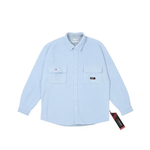 Palace POLARTEC DROP SHOULDER SHIRT CRYSTALIZED BLUE - Colorway