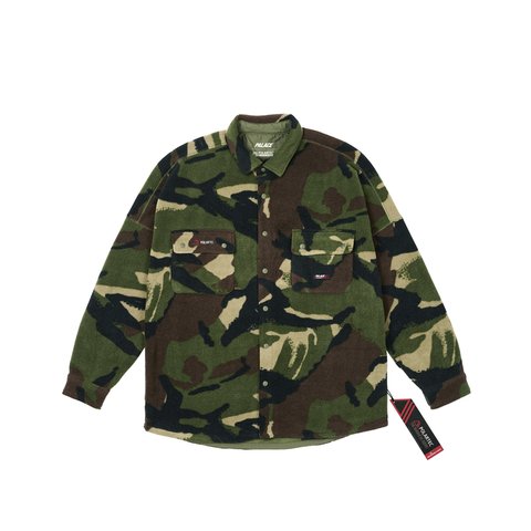 Palace POLARTEC DROP SHOULDER SHIRT WOODLAND DPM - Colorway