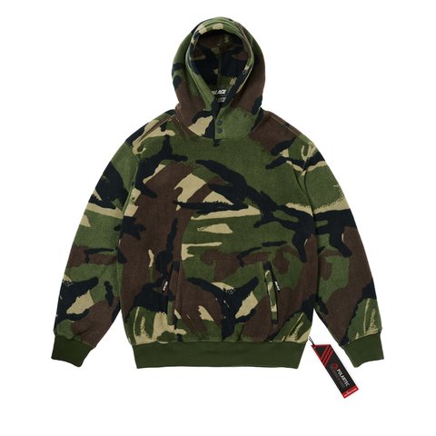 Palace POLARTEC LAZER HOOD WOODLAND DPM - Colorway