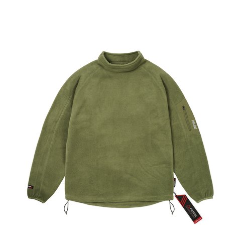 Palace POLARTEC MOCK NECK THE DEEP GREEN - Colorway