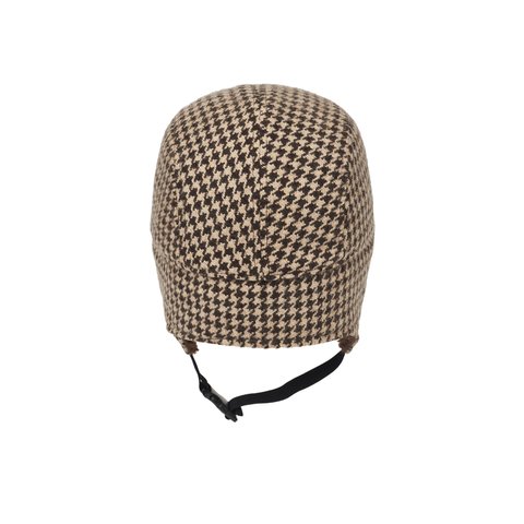 Palace REVERSO EARFLAP 4-PANEL HOUNDSTOOTH BROWN - Colorway