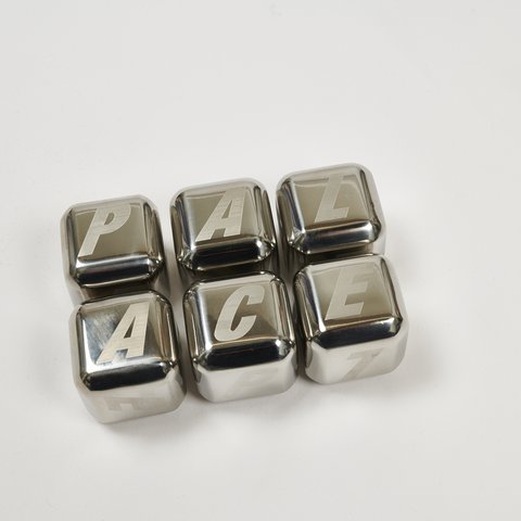 Palace STAINLESS STEEL ICE CUBES SILVER - Colorway