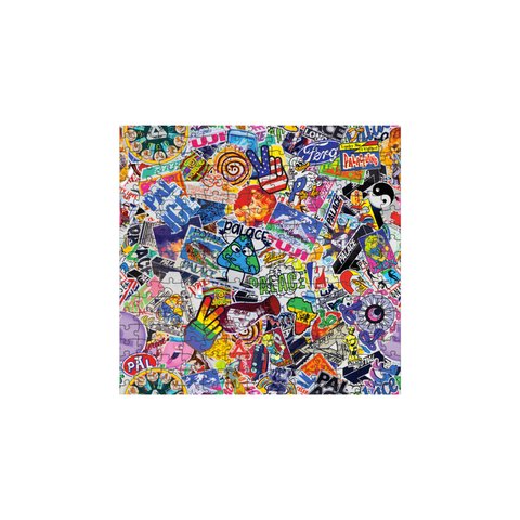 Palace STICKER PACK JIGSAW BLUE - Colorway