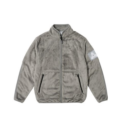 Palace TECH FLEECE FUNNEL LIGHT GREY - Colorway